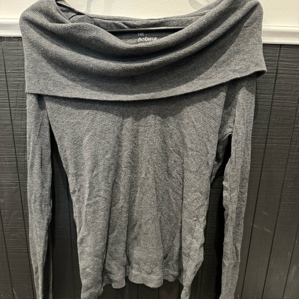 GAP Waffle Cowel Sweater